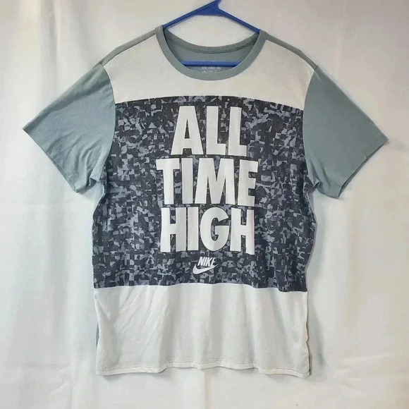 Nike The Nike Tee Athletic Cut T-Shirt Men's Size XL All Time High Tee Stretchy. - Picture 1 of 9